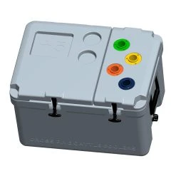 Cross Five Cattle Coolers 4 Holster Chute Side Cooler