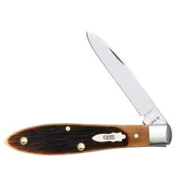 CASE XX Sawcut Jig Amber Bone - Tear Drop CA17895