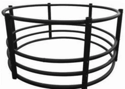 San Antonio Steel Co Poly Pipe Hay Feeder Cattle