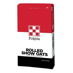 Purina Animal Nutrition HSC Rolled Show Oats 50lb Bag