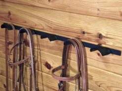 Apple Picker Five Bridle Stable Rack