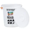 Tuff Stuff Products S Feed And Seed Storage With Locking Lid 17 Gallon -Cashel Company Shop 163900 default l