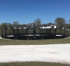 Priefert Panel Walker 70' 6 Horse Solid Bottom Touchscreen