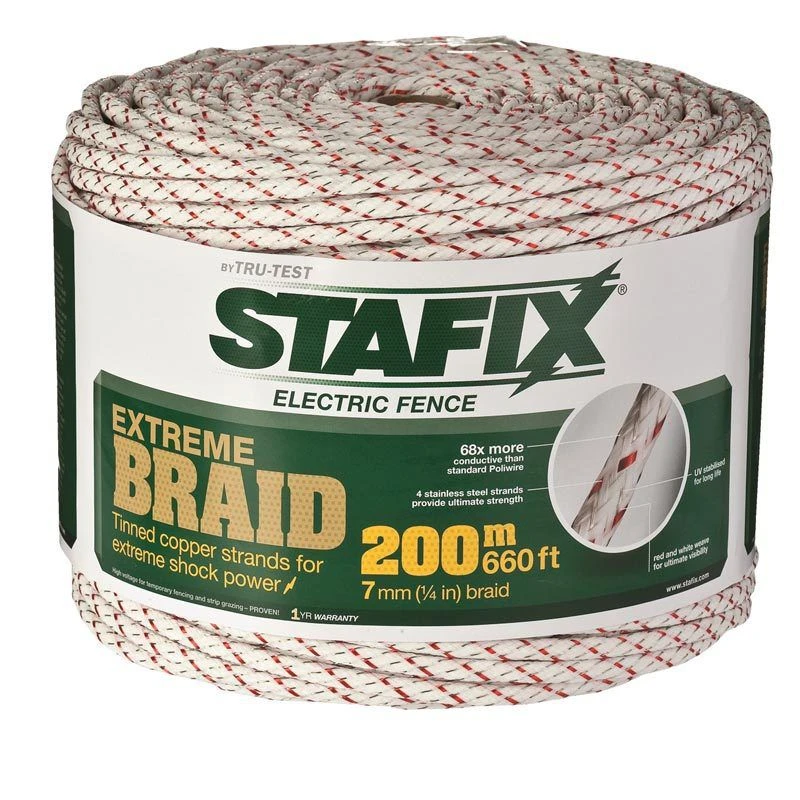 Tru Test Tru-Test Stafix 1/4in Extreme Polibraid 660ft 3 Tru Test Tru-Test Stafix 1/4in Extreme Polibraid 660ft
