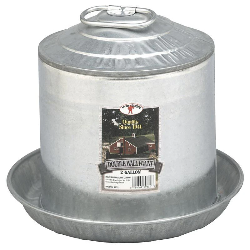 Little Giant Fount Double Wall 2 Gallons 3 Little Giant Fount Double Wall 2 Gallons