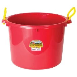 Little Giant Red 70 Quart Muck Tub