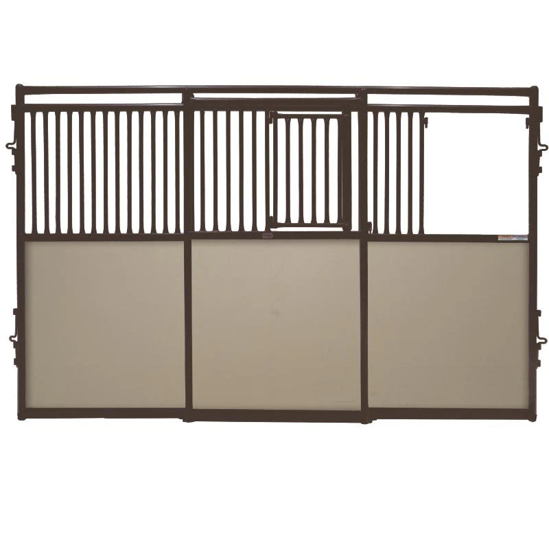 Priefert Premier Stall Front 12` Bar Poly Installed 3 Priefert Premier Stall Front 12` Bar Poly Installed