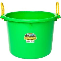 Little Giant Lime Green 70 Quart Muck Bucket