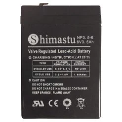 Patriot Fencing Replacement 6V Gel Cell Battery SG 50